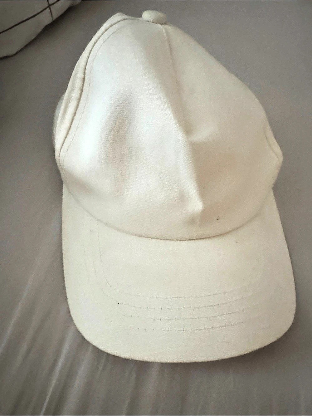 White Baseball Cap Like New